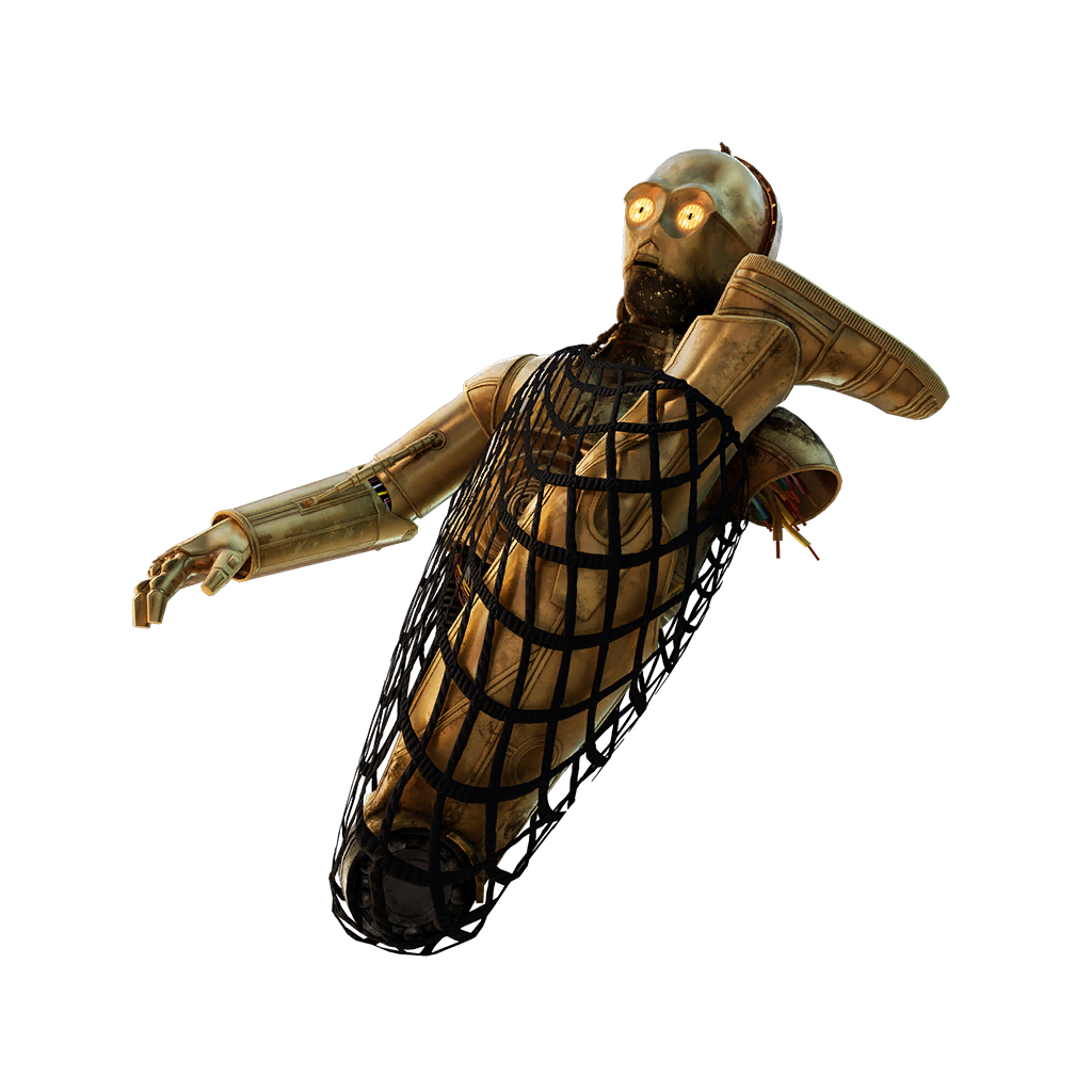 Disassembled C-3PO