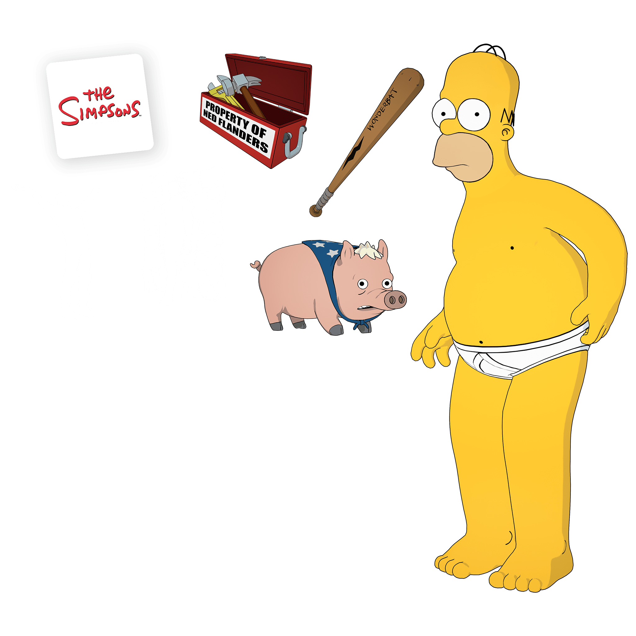Tighty Whities Homer & Plopper Bundle
